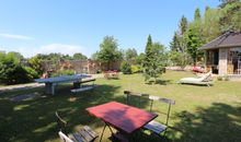 Die Villa Strandkuss von hinten