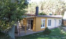 Blick auf das Ferienhaus
