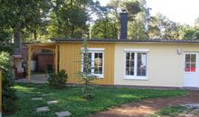 kleiner Garten Blick auf das Ferienhaus