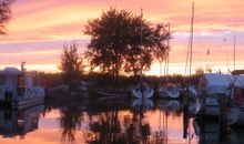 Hafen Loddin, Sonnenuntergang