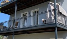 Sitzecke mit Strandkorb