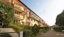 Die Außenansicht der Anlage Dünengarten