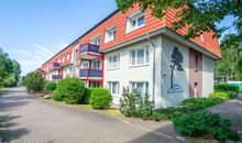 Die Außenansicht der Anlage Dünengarten