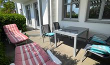 Terrasse Richtung Süden mit viel Sonne