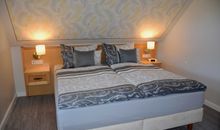 Wohnbereich im Strandbungalow-Apartment 56 m²