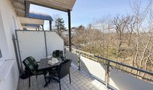 Balkon mit Bestuhlung