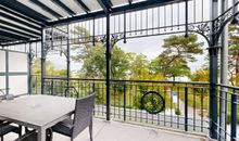 Balkon mit fantastischen Blick auf die Ostsee
