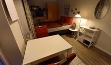 Schlafzimmer mit 2 Einzelbetten