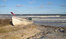 Boot am Strand