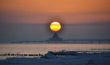 Sonnenaufgang am Strand