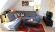 Sitzplatz vor dem Appartement