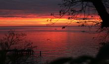 Sonnenaufgang mir Blick auf die Ostsee