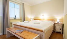 Das zweite Schlafzimmer mit Doppelbett