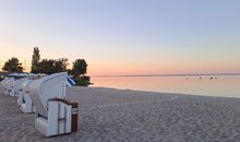 Abenddämmerung am Strand