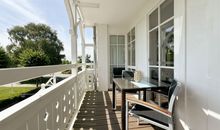 Auf dem Südostbalkon lässt es sich gut verweilen
