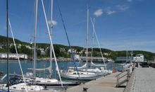 Yachthafen Sassnitz ca. 6 km von Ferienanlage Neddesitz