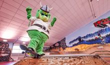 Skaterhalle im Indoor-Spaßpark Funhalla