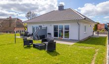 Garten von Ferienwohnung Ausblick