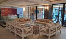 Eingangsbereich Innenpool / Sauna / Fitness