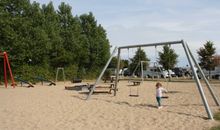 seitlicher Blick zum Haus Südstrand