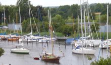 Schiffe auf dem Ryck