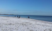 Strandlauf im Schnee!