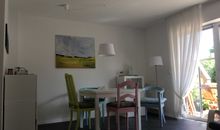 Essbereich im Wohnzimmer