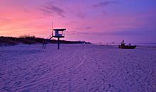 Abends am Strand