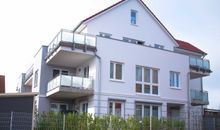 seitliche Hausansicht