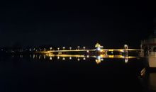 Kappeln, Brücke Abends