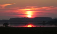Sonnenuntergang an der Schlei