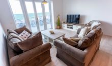 Komfort-Ferienwohnung Wellenbrecher mit Meerblick in Olpenitz an der Schlei / Ostsee)