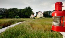 Blick vom Steg