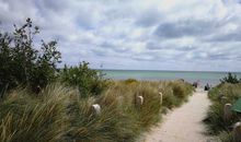 Weg zum Strand der Schaabe