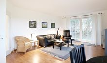Am Weiher App.3- Blick durchs Appartement