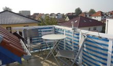Ferienwohnung Kastanie 59 Blick vom Balkon