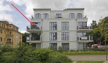 Innenhof mit kleinem Fischteich