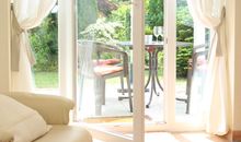 Wohnzimmer Zugang zur Terrasse