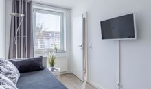 TV im zweiten Schlafzimmer