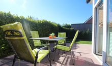 möblierte Terrasse