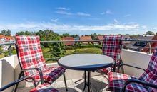 möblierte Terrasse