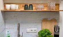 Strandbank - Blick auf das bezaubernde Ferienhaus unter Reet