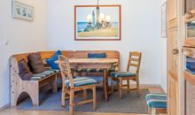 Essecke im Wohnzimmer