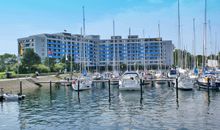 Ostseeresident am Hafen und den beiden Stränden