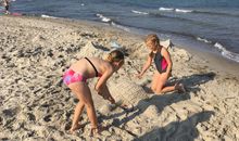 am Strand
