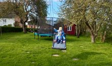 Schaukeln im Apfelgarten