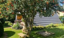 Komfortabeles Finnhuetten Ferienhaus im Fischerdorf Freest