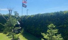 Komfortabeles Finnhuetten Ferienhaus im Fischerdorf Freest