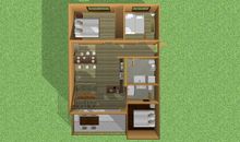 Apartment mit 3 Schlafzimmer